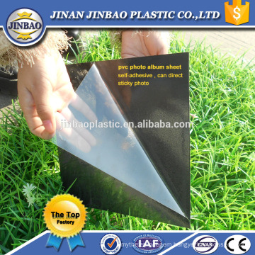 PVC book binding materials, photo album PVC sheets